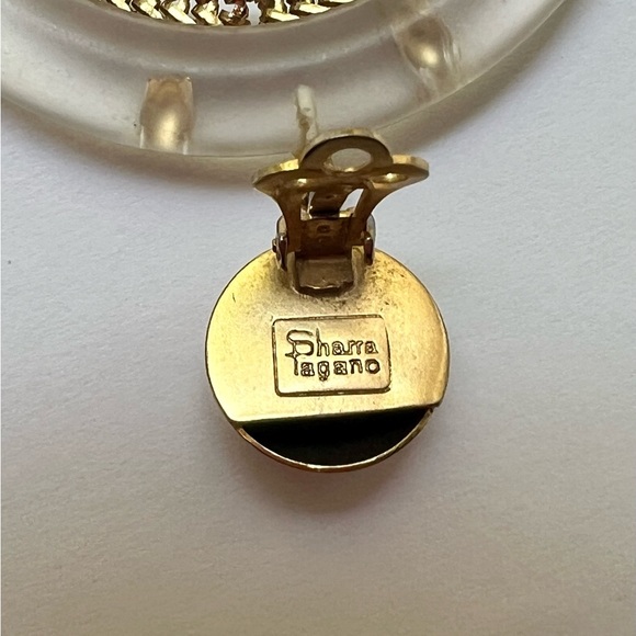 Sharra Pagano Hoop Earrings - RARE - Picture 5 of 8